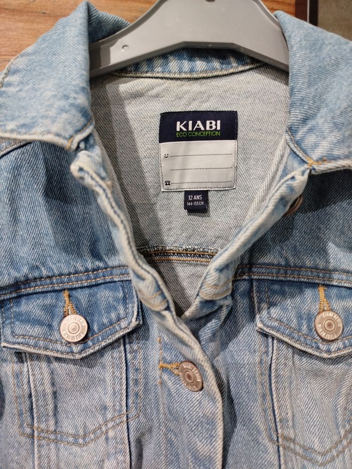 Veste en jeans, fille, 12 ans, Kiabi BEG - photo numéro 2