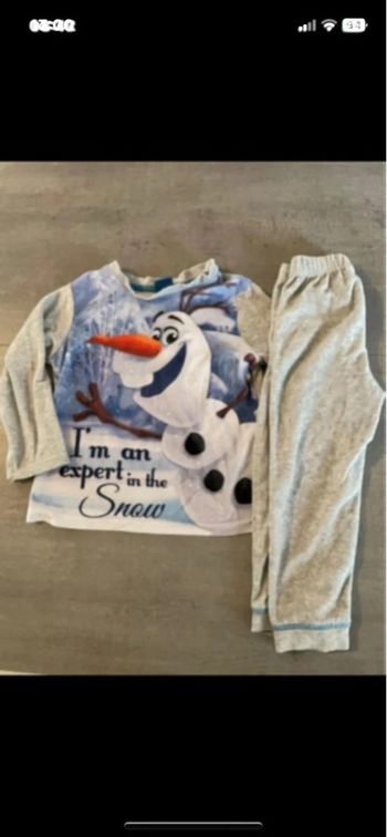 Pyjama polaire 4 ans