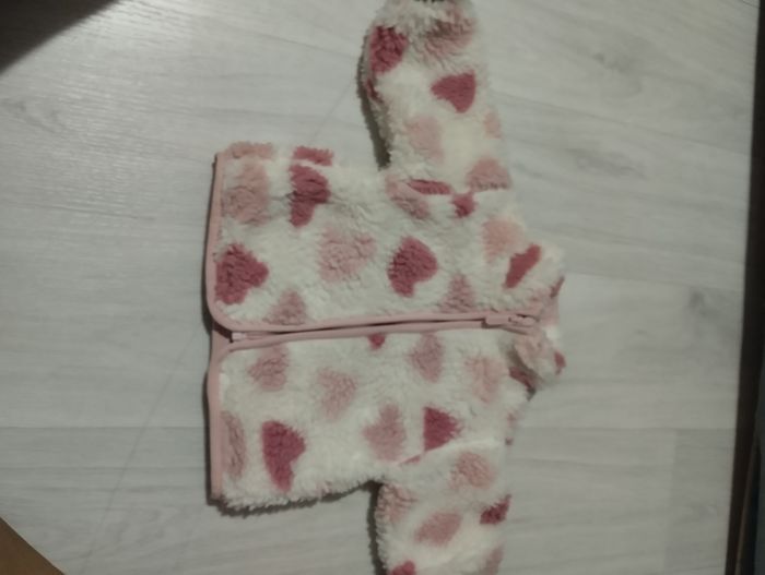 Lot  Menteau et combinaison bébé fille hiver - photo numéro 2