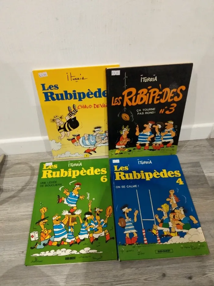 Lot de 4 BD - Les rubipèdes - photo numéro 4