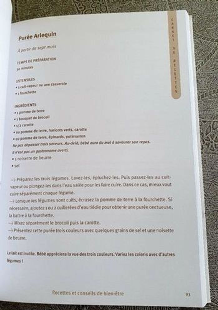 Livre Bébés bio recettes et conseils de bien-être - photo numéro 3