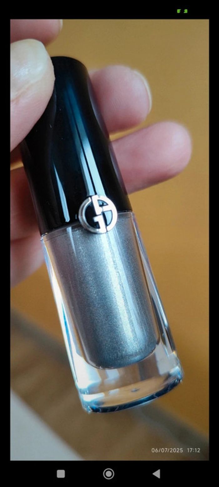 Giorgio Armani Eye Tint Chrome Liquid Eyeshadow Teinte Aurore 06