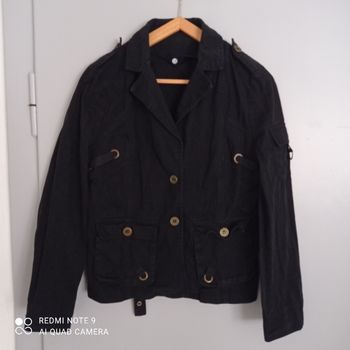 Blouson noir t36/38