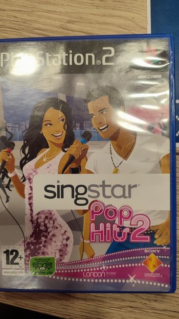 Singstar pop hits 2 ps2