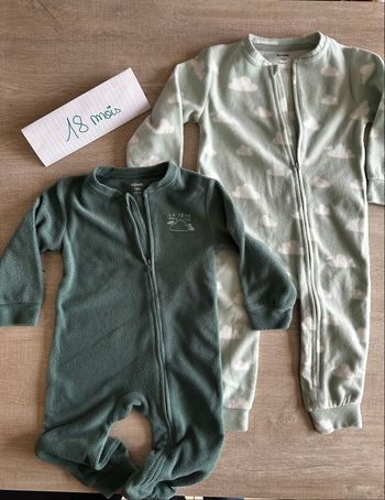 Lot combi polaire 18 mois neuf 