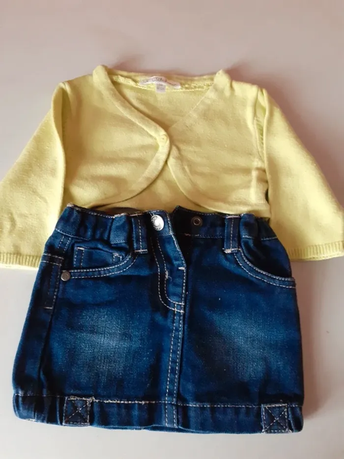 Jupe+gilet