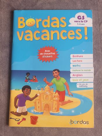 Bordas vacances CE1 vers le CE2 Marie-Laure Fauquet-Gobin