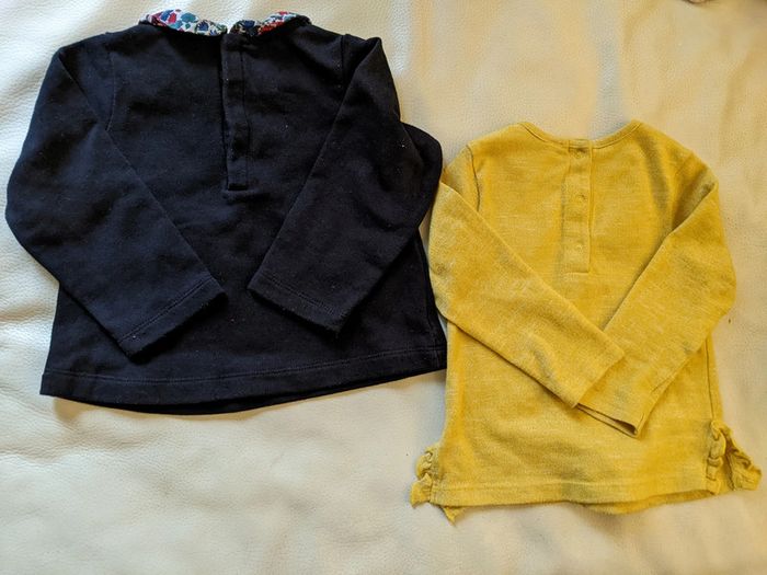 Lot de 2 sweats Jacadi Orchestra 23 mois 86 cm bébé fille - photo numéro 4