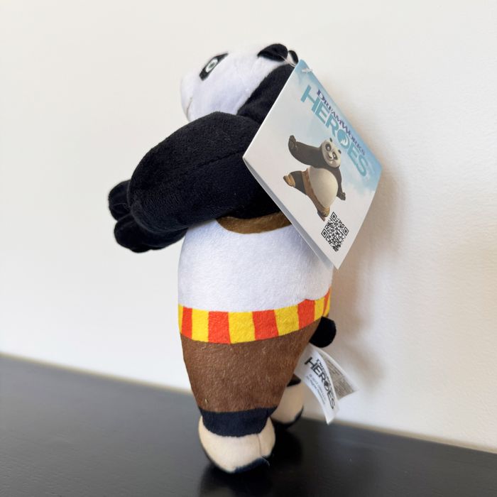 Maître Po Ping Peluche Kung Fu Panda Dreamworks Heroes - 20cm - photo numéro 4