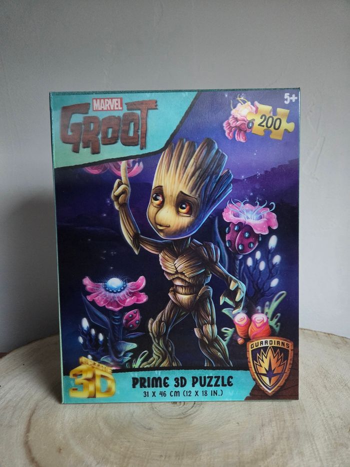 Puzzle 3D Marvel Groot 200 Pièces