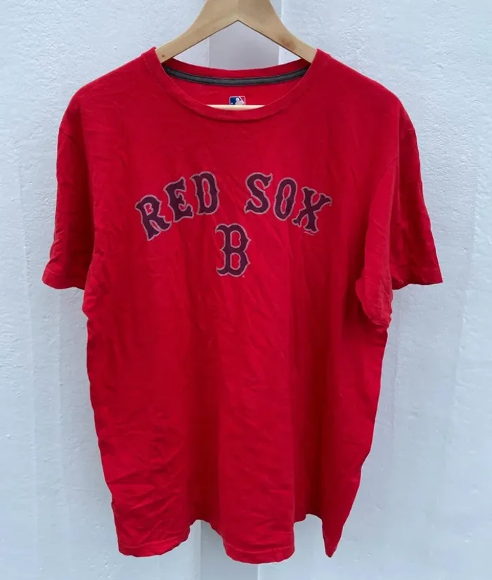T-shirt red MLB Boston Red Sox Genuine Merchandise Mens L