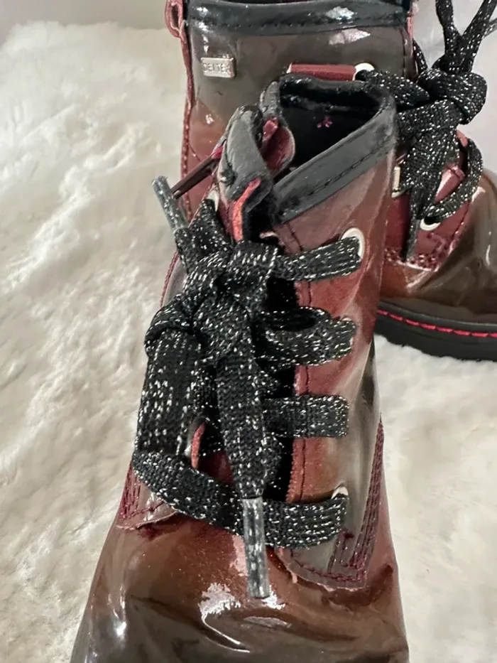 Bottines vernis rogue / noir - photo numéro 5