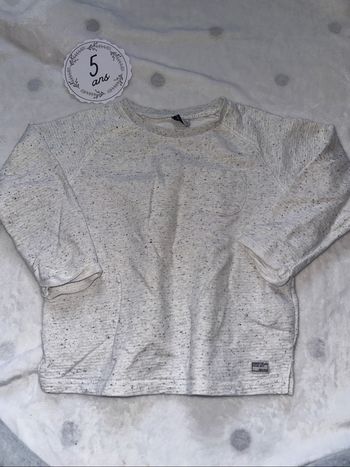 Pull fin oversize 5 ans