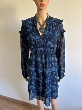 Robe bleue à manches longues An’ge taille 1 jamais portée