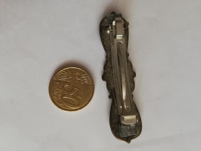 Magnifique barrette bronze vintage made in fr - photo numéro 2