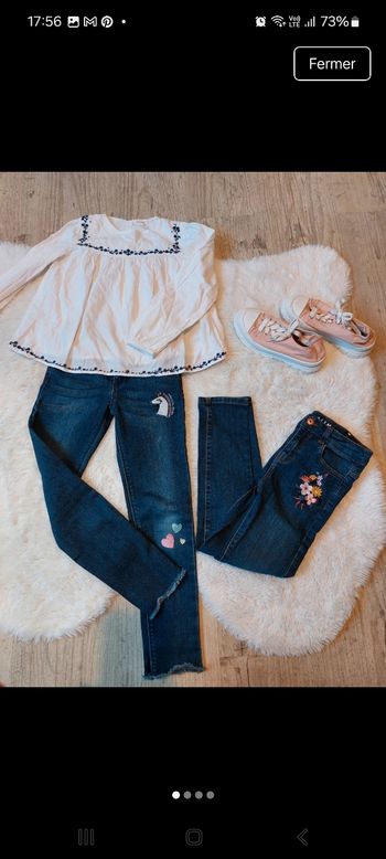 Lot de vêtements fille