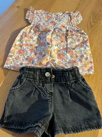 Tenue bébé fille 9 mois TAO