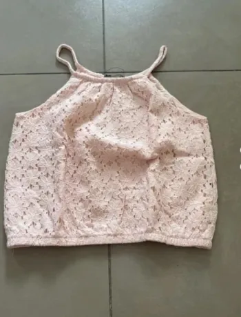 🌸 Blouse rose bonbon Tenezis - Taille 8 ans 🌸