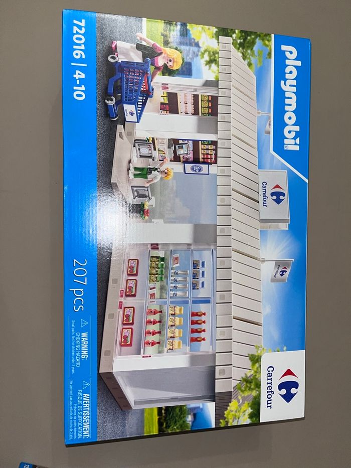 Playmobil Carrefour supermarché