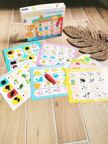 🐱Jeu educatif électronique sonore et lumineux Baby electro Mon imagier marque Nathan