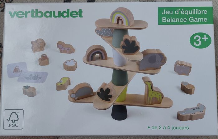 Jeu d'équilibre en bois Vertbaudet - photo numéro 4