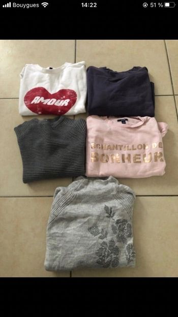 Lot de pull