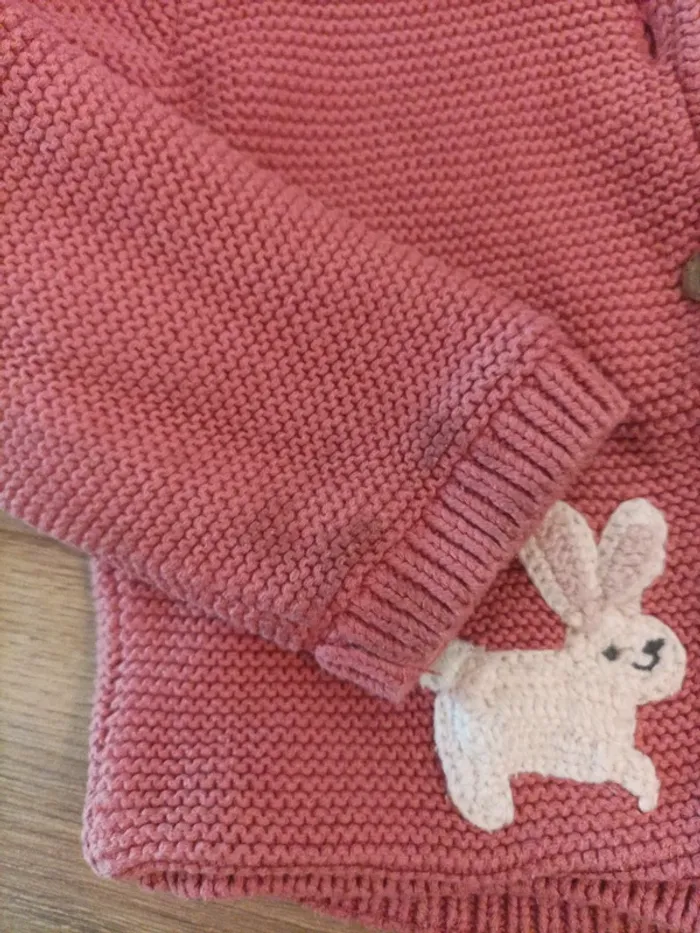 Veste chaude rose 2 ans - photo numéro 4