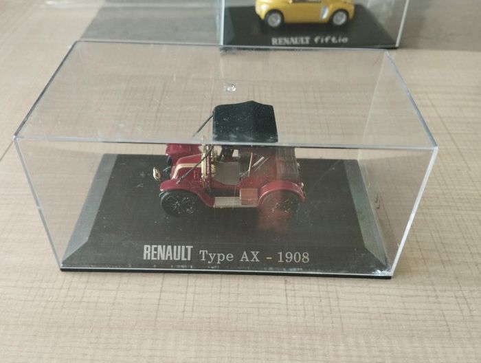 Véhicule miniature Renault type AX de 1908 1/43e