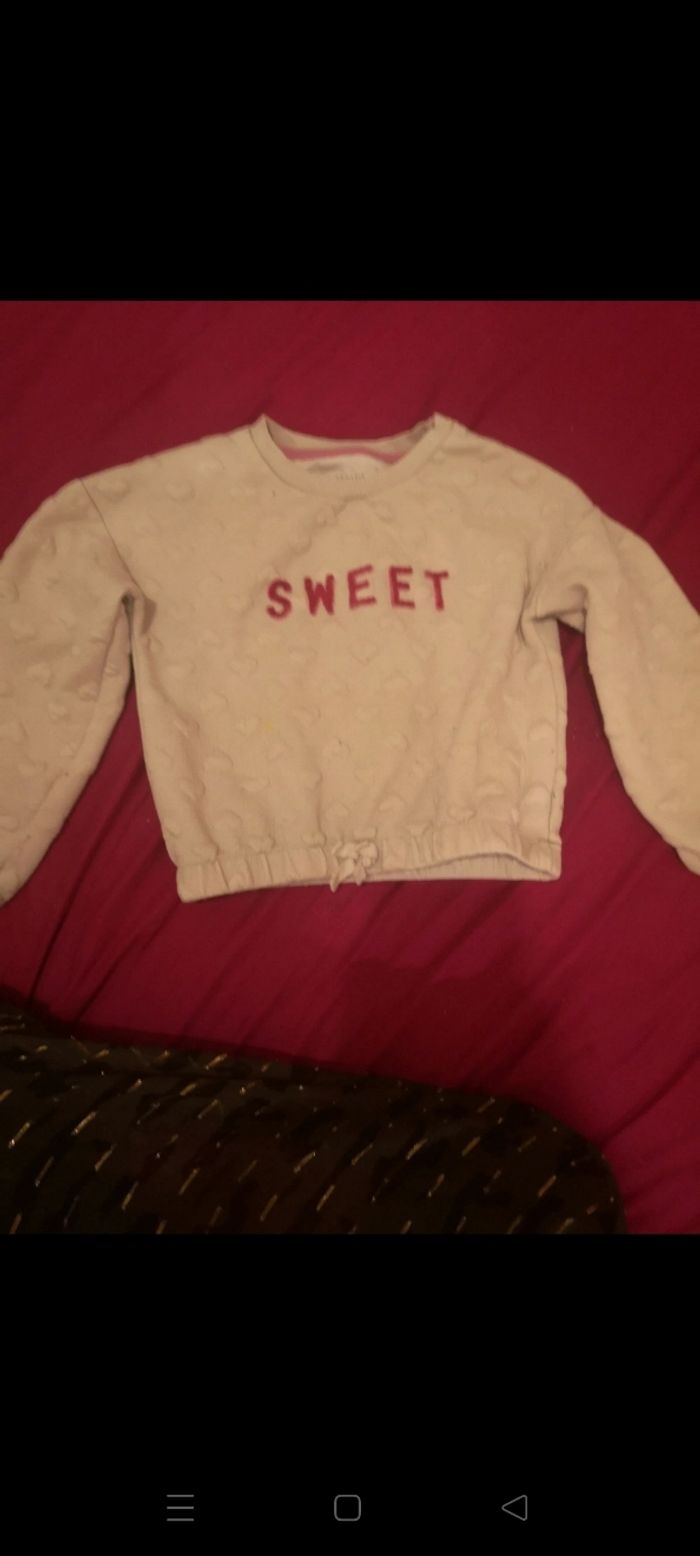 Pull fille 6 ans