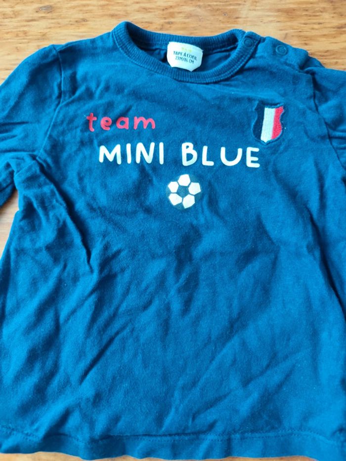 Lot de 2 tee-shirts à longues manches taille 24mois TAO - photo numéro 8