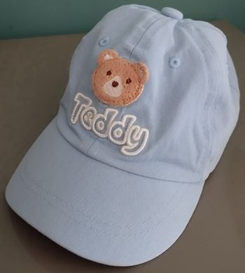 Casquette réglable pour bébé de 0 à 2 ans (tour de tête :48cm à 52cm) en excellent état