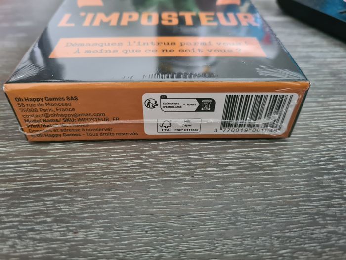 Jeu de société l'imposteur - photo numéro 4