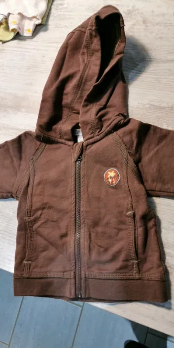 Gilet marron 3 mois kitchoun