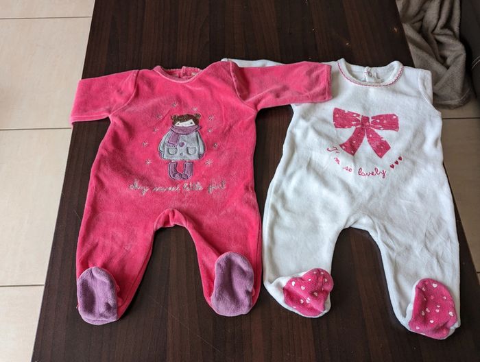 Lot de 5 pièces bébé fille 1 mois - photo numéro 6