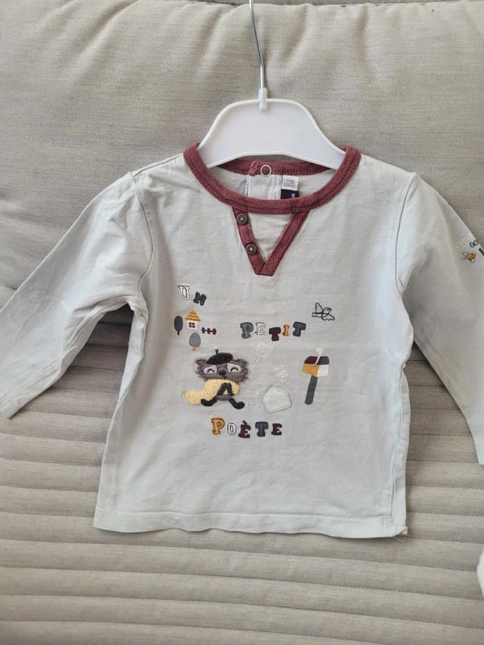 Tee shirt manches longues Sergent major 2 ans - photo numéro 2