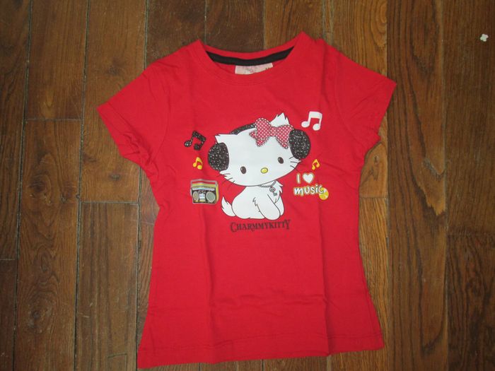 Tee shirt fille 5 ans charmy kitty