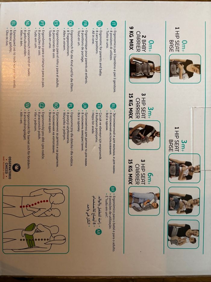 Porte bébé Chicco - photo numéro 5