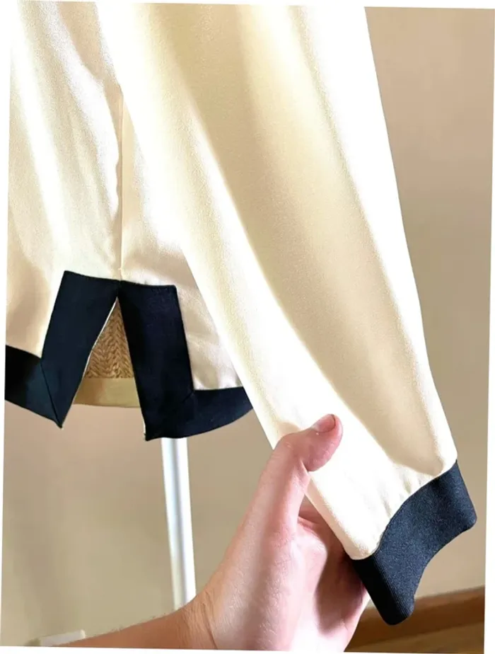 Sublime chemise blouse chic neuve Zara blanc écru et passementerie bordure noir - photo numéro 13