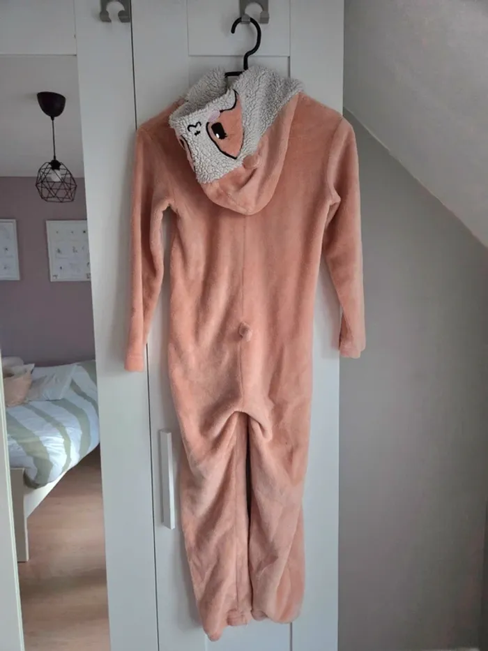 Pyjama combinaison chaud fille taille 8 ans - photo numéro 2