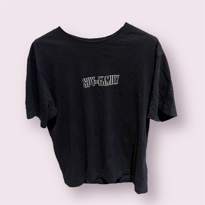 T-shirt noir Uniqlo UT Spy Family taille S En parfait état