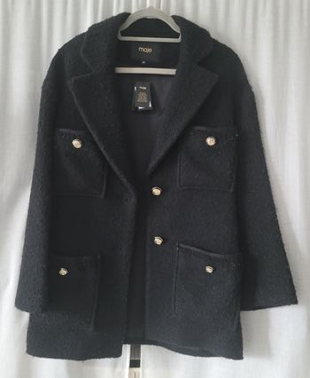 Manteau Maje taille 40 noire