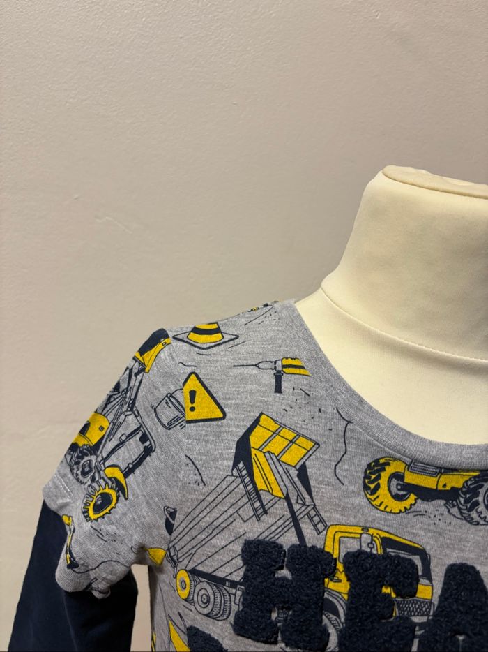 T shirt ML garçon taille 104 - photo numéro 3