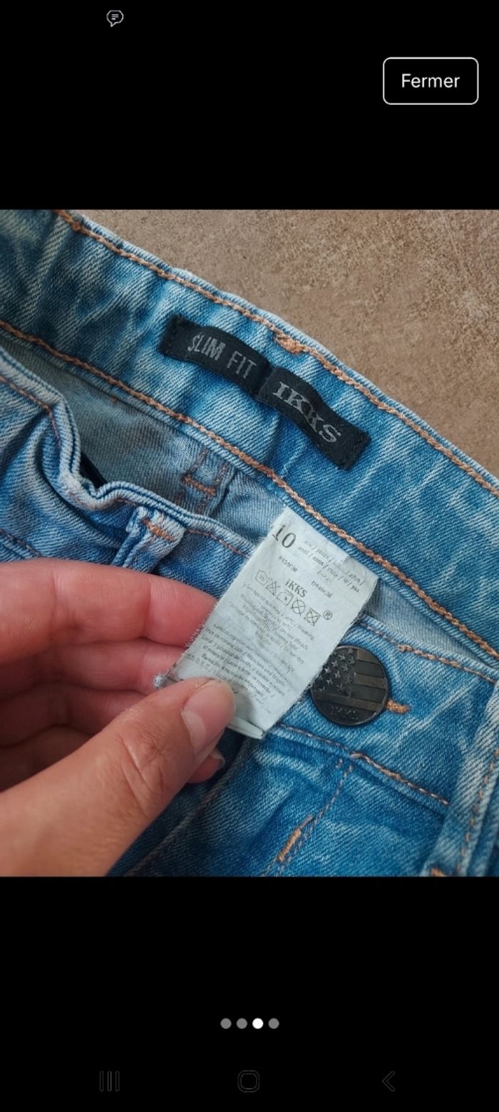 Lot jeans 10ans - photo numéro 3