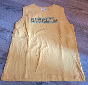 Débardeur jaune Vert Baudet 12 ans