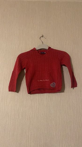 Pull rouge Sergent Major