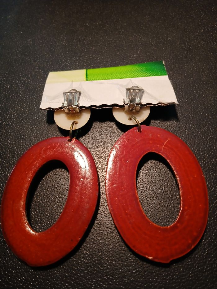 Boucle d'oreille vintage - photo numéro 2