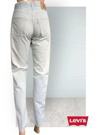 Jean Levis Strauss 551 ,vintage 90s, white tab,coupe straight large boyfriend ,taille haute M / 38 /