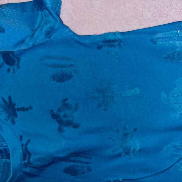 T-shirt bleu - photo numéro 3