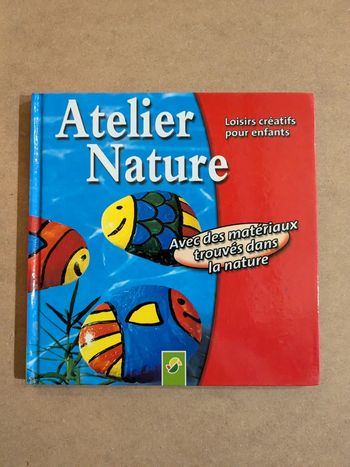 Livre atelier nature loisirs créatifs enfants