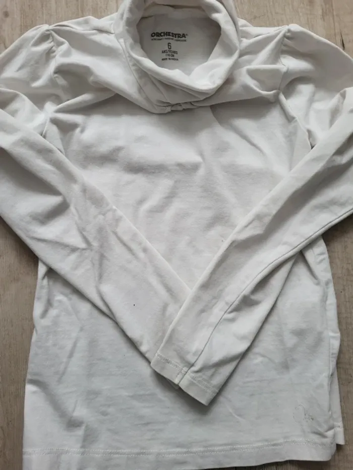 Sous pull blanc - photo numéro 3